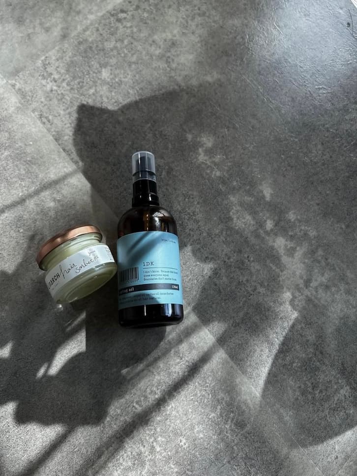 使用しているスタイリング剤の画像